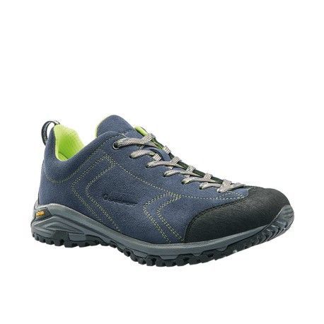 Garsport Heckla blue/lime pánské nízké prodyšné kožené boty 38 EUR