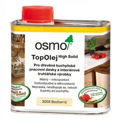 Top olej Osmo 3058 bezbarvý 0,5 l