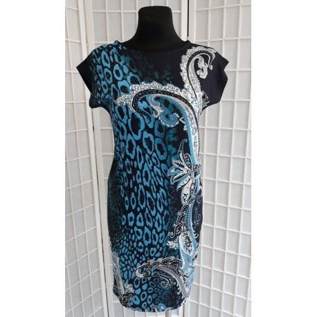 Letní dámské šaty Mirka, Velikost 42, Barva Barevná L&S Fashion 1161