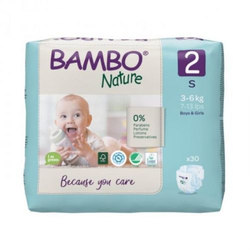 Bambo Nature 2, 30 ks, pro 3-6 kg