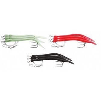 Návazec Aquantic Gummi Makk-Vorfächer 8/0 Barva červená-5404580