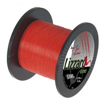 Pletená šňůra Iron Claw Lizzard, 1200m, oranžová průměr: 0,12 mm-1415012