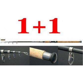 AKCE 1+1 Teleskopický prut Sellior Carbon Travel 2,70m/50-100g