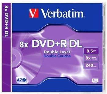 DVD+R Double layer Verbatim  8,5GB  8 x !!!