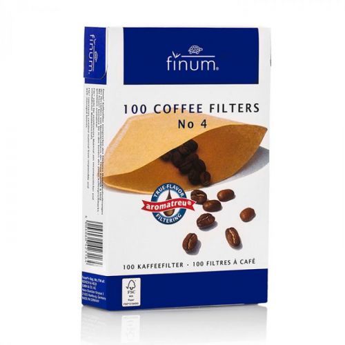 FINUM - Kávový filtr, velikost 4 - 100 ks