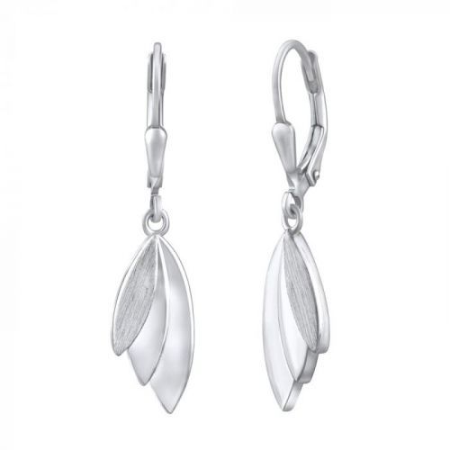 Stříbrné visací náušnice ARBOREN - QRE309K