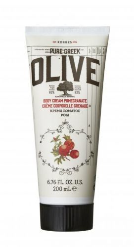 KORRES Pure Greek Olive Pomegranate hydratační tělové mléko s vůní granátového jablka, 200 ml