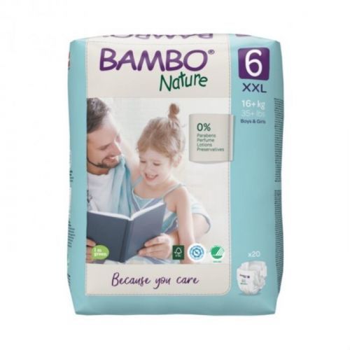 Bambo Nature 6, 20 ks, pro 16+ kg