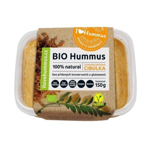 Hummus karamelizovaná cibulka BIO 150g