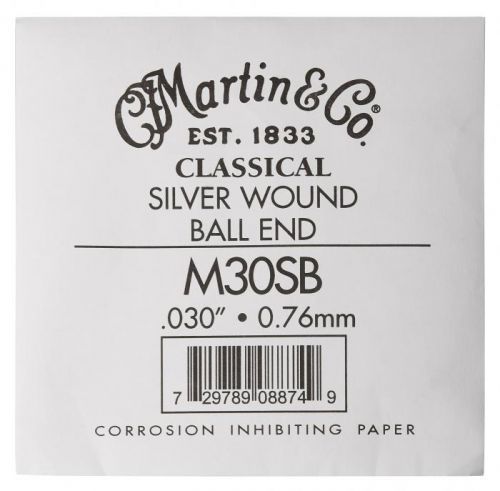 Martin Classical Nylon Ball End Single - 4th Silver Wound