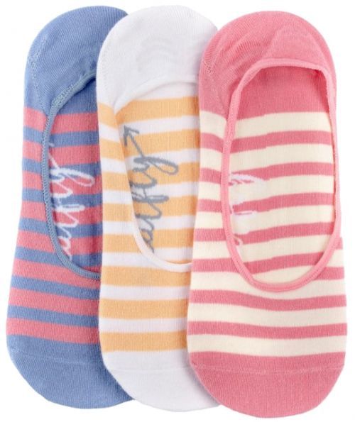 Meatfly 3 PACK - dámské ponožky Low socks S19 D/Big Stripes