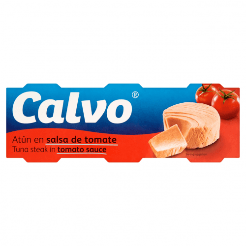 Calvo Tuňák v rajčatové omáčce 3x80g