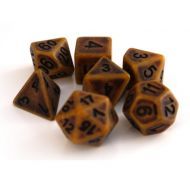 Dice4friends Dice Set Antique: Gold (7 Dice)