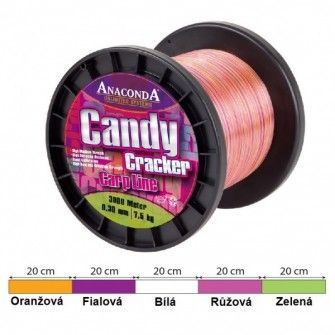 Vlasec Anaconda Candy Cracker, 1200 m průměr: 0,36 mm-2220136