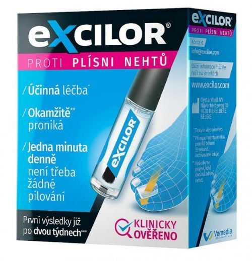 Excilor proti plísni nehtů - roztok 3,3ml