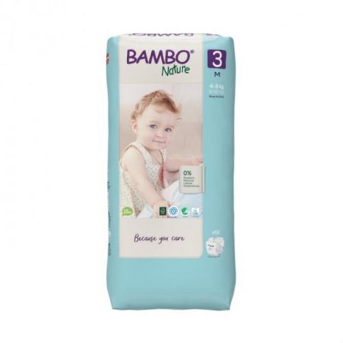 Bambo Nature 3 - Tall, 52 ks, pro 4-8 kg