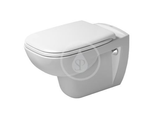 DURAVIT D-Code Závěsné WC s klasickým sedátkem, alpská bílá 45351900A1