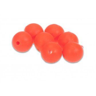 Korálky Aquantic Red Rubber Beads Velikost 8 mm-9922312