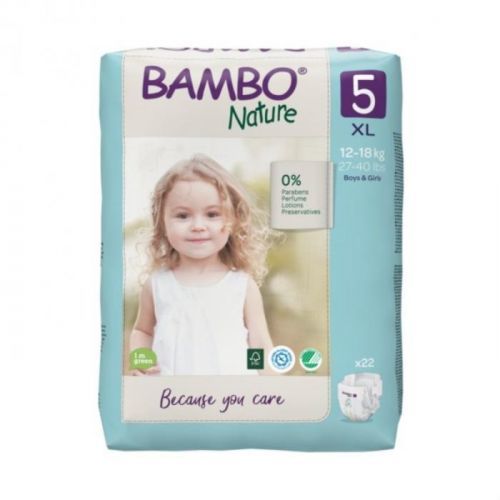 Bambo Nature 5, 22 ks, pro 12-18 kg