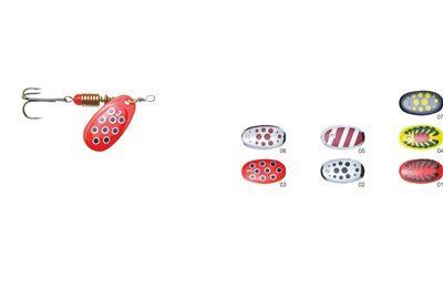 Třpytka Iron Claw F-Blade Spinner 10,5g Vzor CB-3754040