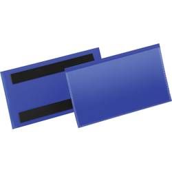 Durable magnetická taška na štítky 174207, modrá, 150 mm x 76 mm
