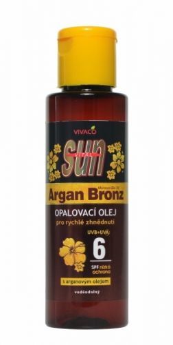 SUN Arganový opalovací olej OF 6 100 ml