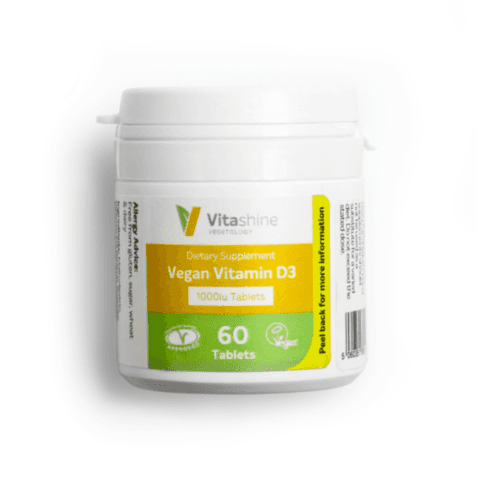 Vegetology VitaShine Vitamin D3 1000 IU (60 tablet)