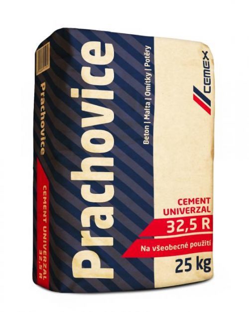 Portlandský směsný cement Prachovice UNIVERZAL 32,5 R  25 kg