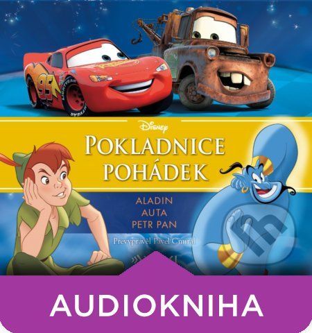 Disney: Pokladnice pohádek (Aladin, Auta, Petr Pan) - Voxi