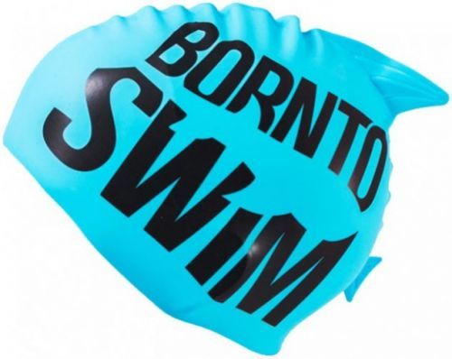 BornToSwim Guppy Junior Swim Cap Modrá