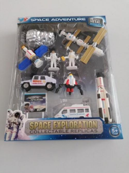 MAC TOYS Kovová vesmírná sada