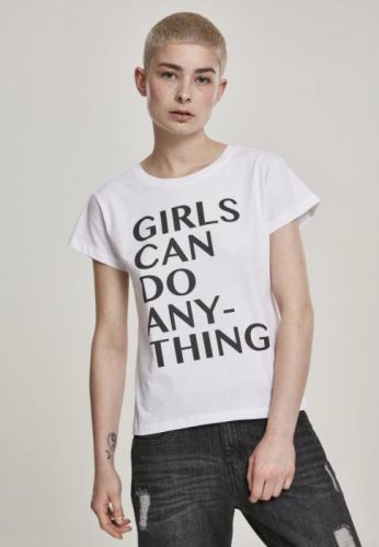 Ladies Girls Can Do Anything Tee L