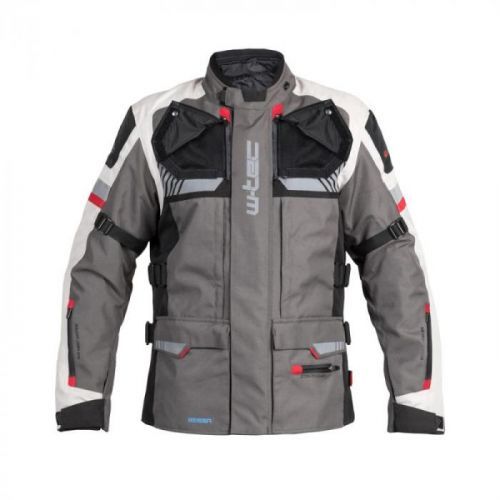 Touringová moto bunda W-TEC Excellenta Barva Thunderstorm Gray, Velikost M