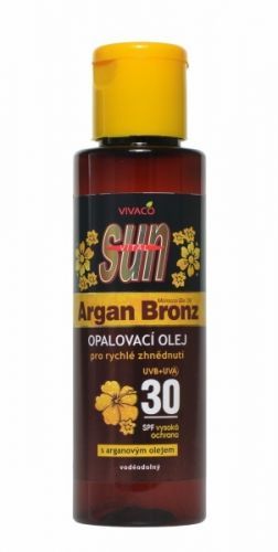 SUN Arganový opalovací olej OF 30 100 ml