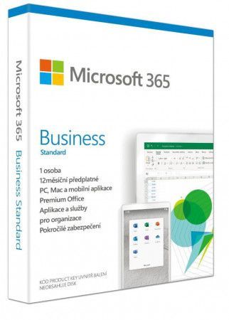Microsoft 365 Business Standard P6 Mac/Win, 1 rok, CZ, KLQ-00458