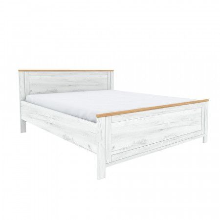 Tempo Kondela Postel Z2, 160x200, dub craft zlatý / dub craft bílý, SUDBURY