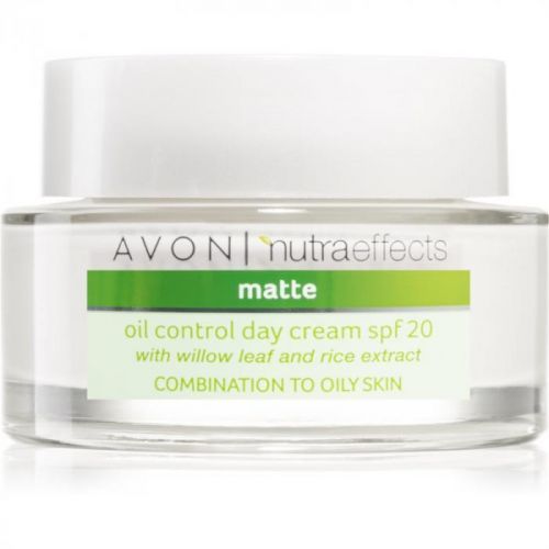 Avon Nutra Effects Matte matující denní krém SPF 20 50 ml