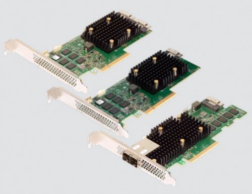 Broadcom LSI MegaRAID SAS 9560-16i, 8GB, 12Gb/s, NVMe/SAS/SATA, 2x SFF-8654 x8, RAID 0-60, PCIe 4.0 x8, 05-50077-00