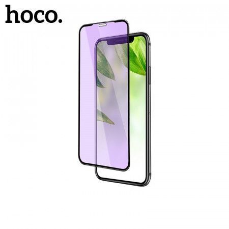 Hoco Eye Protection Shatterproof Edges Full Screen Anti-Blue Ray Temp. Glass for iPhone XR