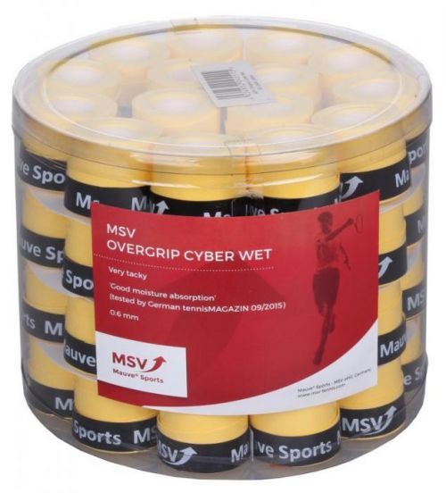 Cyber Wet overgrip omotávka tl. 0,6 mm barva: černá;balení: 1 ks
