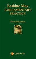 ERSKINE MAY PARLIAMENTARY PRACTICE 25TH (MALCOLM JACK)(Pevná vazba)