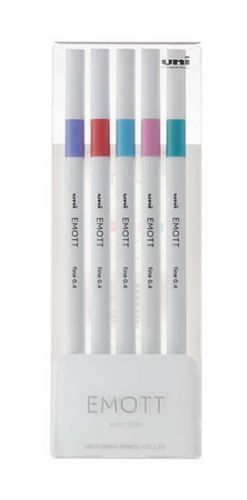 EMOTT fine liner sada CANDY 5 ks