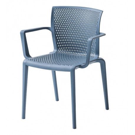 Gaber  Plastová židle SPYKER B Barva plastu Gaber šedo-modrá 98