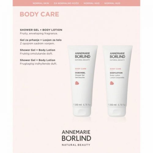 Annemarie Börlind VZOREK BODY CARE SPRCHOVÝ GEL / TĚLOVÉ MLÉKO 2x2 ml