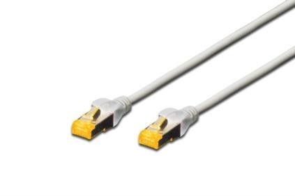 Digitus CAT 6A S-FTP patch cable, LSOH, Cu, AWG 26/7, Length 20m , color grey