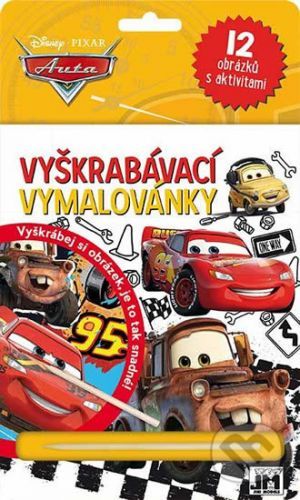 Auta - Vyškrabávací vymalovánky - Jiří Models