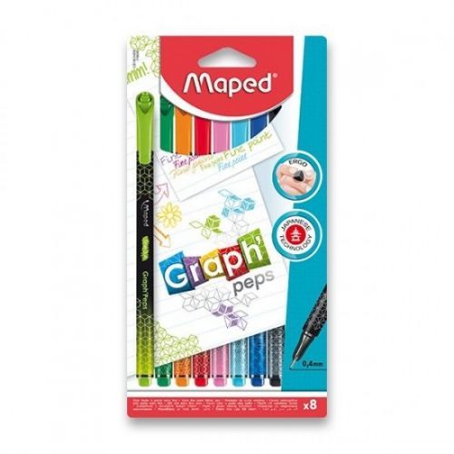 Liner Maped Graph'Peps Premium - sada 8 ks - 0,4 mm - 0071/9749048
