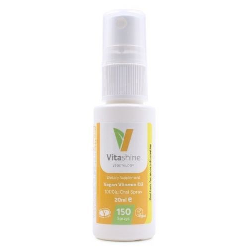 Vegetology VitaShine Vitamin D3 1000 IU ve spreji (20 ml)