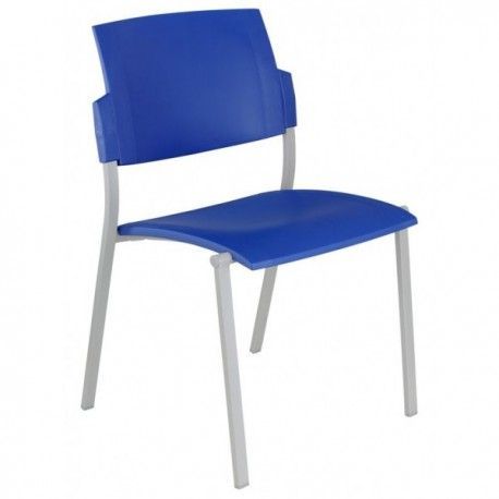 Alba - Empire Konferenční židle SQUARE plastová Područky bez područek Barva plastu Alba černá Barva kostry černá kostra