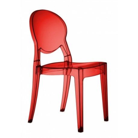 Scab Plastová židle IGLOO CHAIR Barva plastu Scab Transparentní čirá 2357
